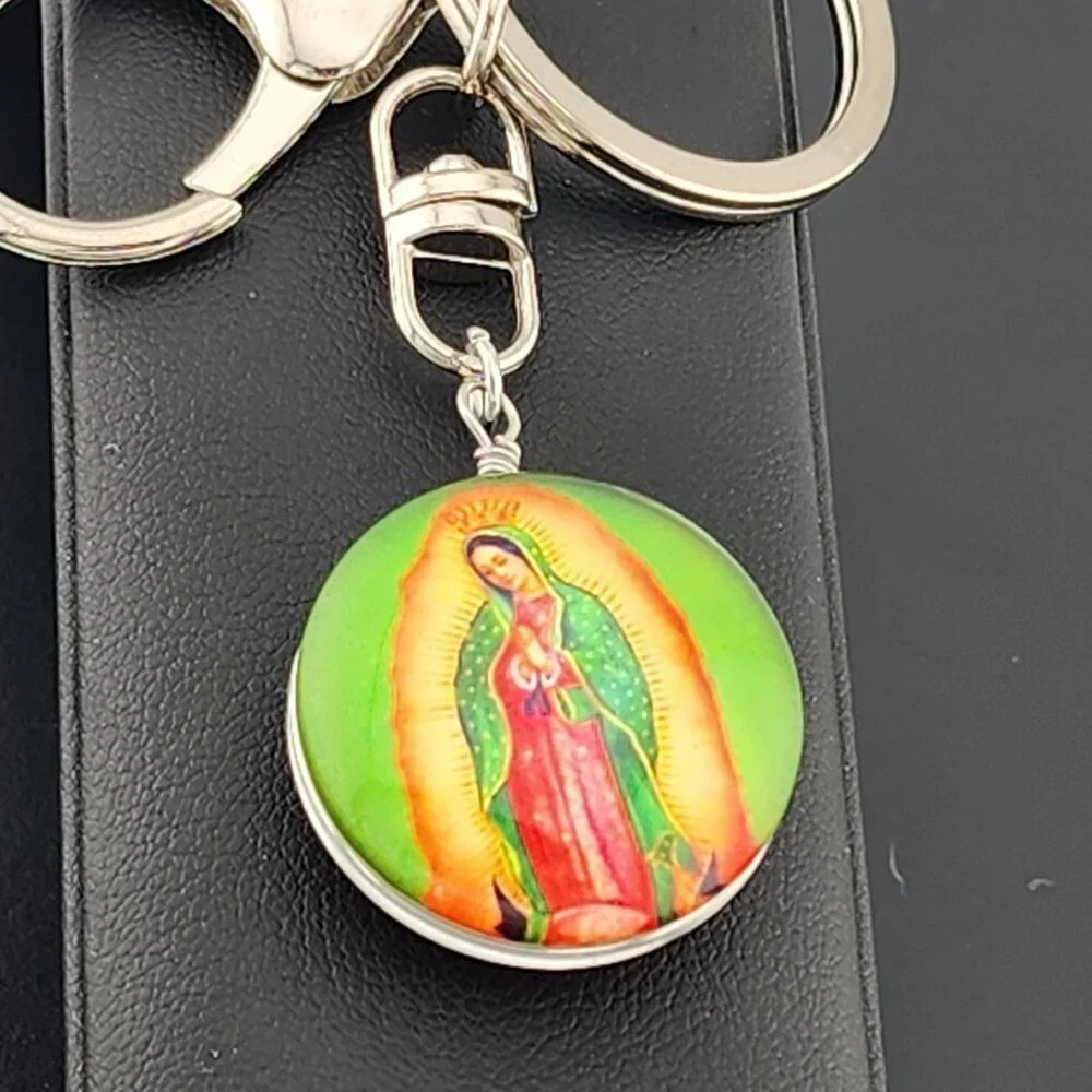 Brand New Virgen de Guadalupe Keychain – Religious Gift & Keepsake